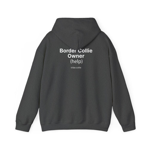 Collie Owner Hoodie - Minimal Graphic Pullover (BACK)