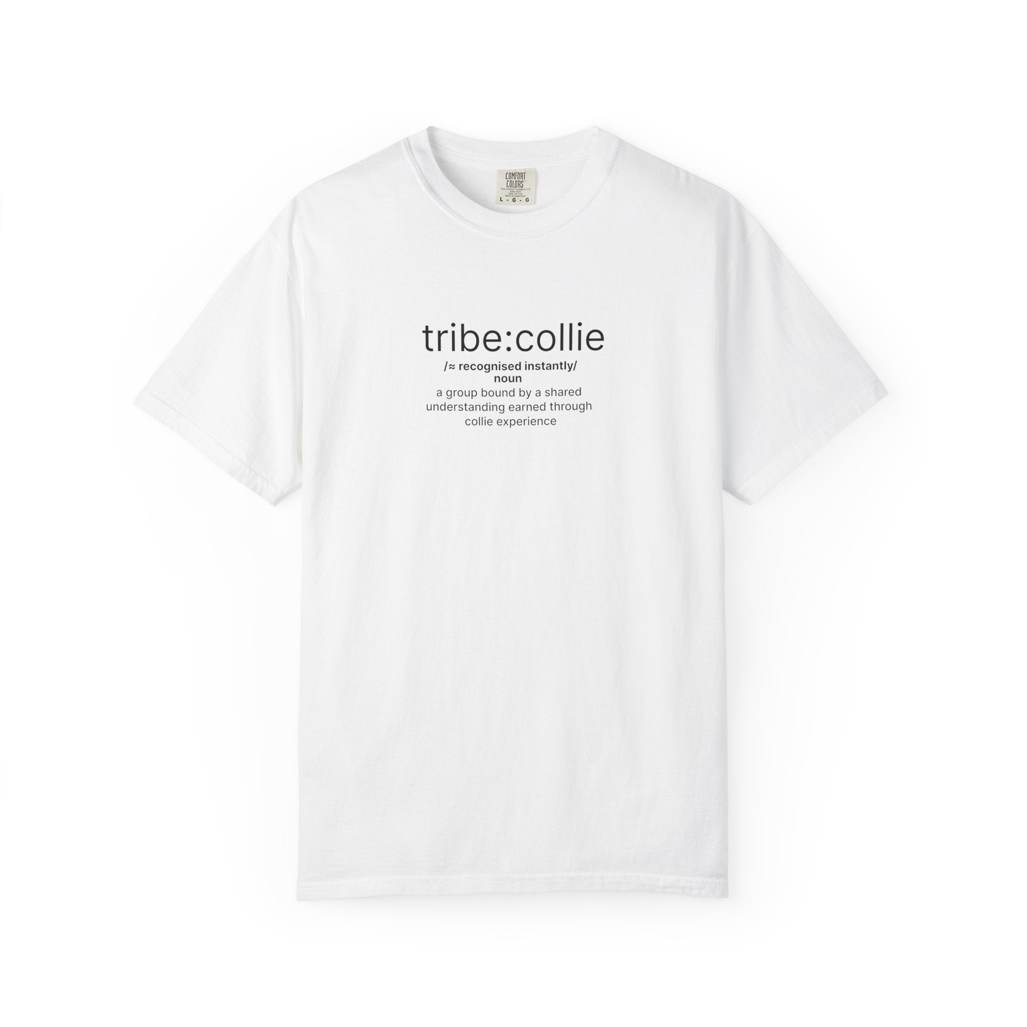 tribe:collie Unisex T-Shirt - Minimal Definition Graphic