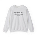 Mastering the silent sneeze (front) - Unisex Crewneck Heavy Blend™