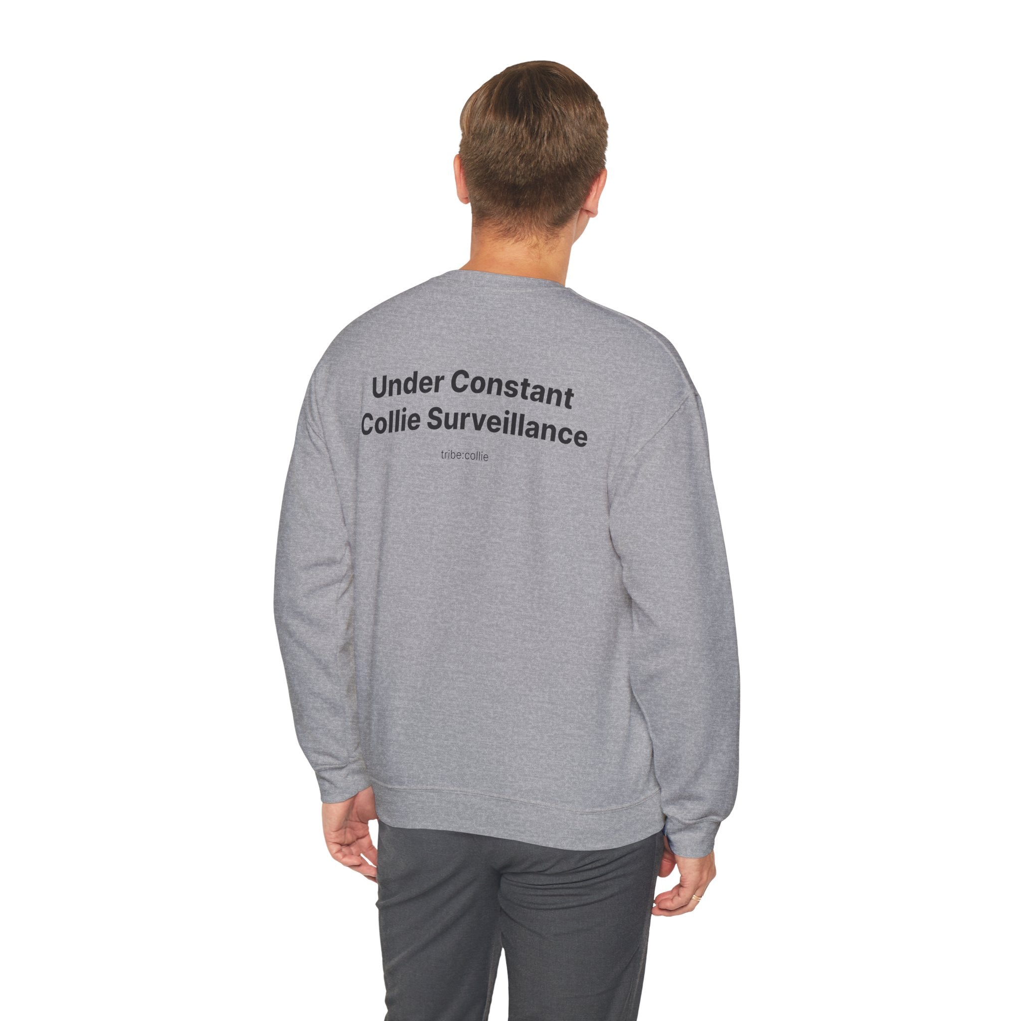 Under Surveillance (BACK) - Unisex Crewneck Heavy Blend™