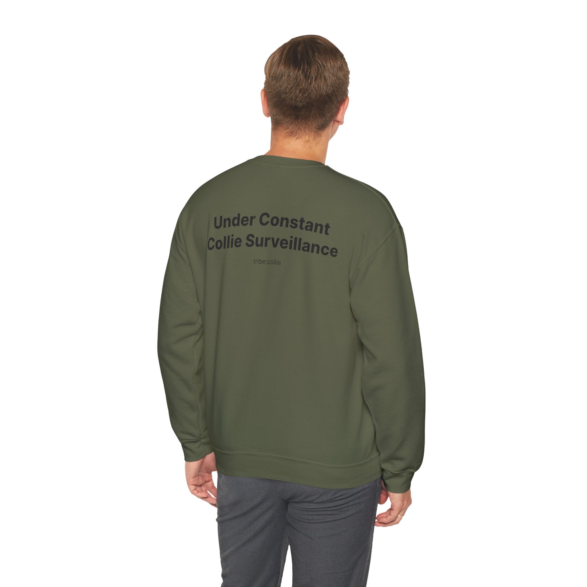 Under Surveillance (BACK) - Unisex Crewneck Heavy Blend™