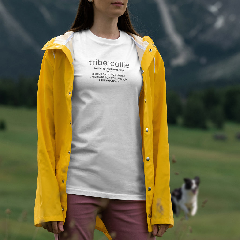 tribe:collie Unisex T-Shirt - Minimal Definition Graphic