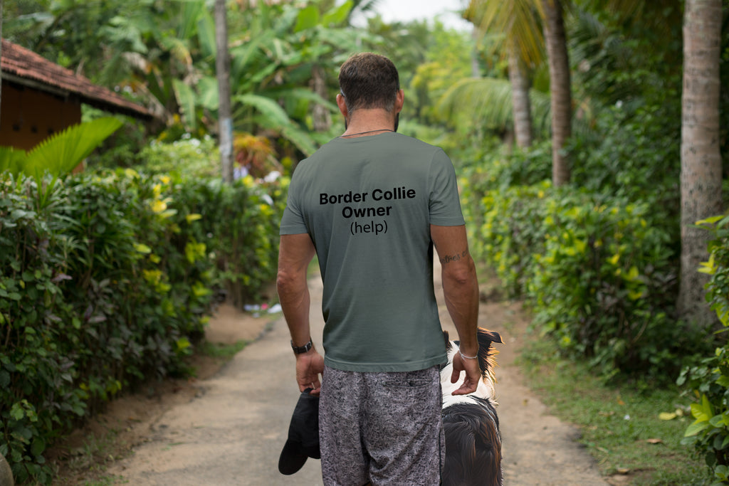 Collie Owner (help) Minimal T‑Shirt