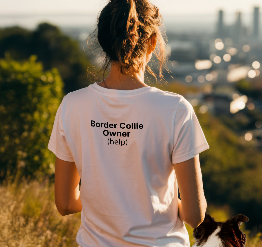 Collie Owner (help) Minimal T‑Shirt