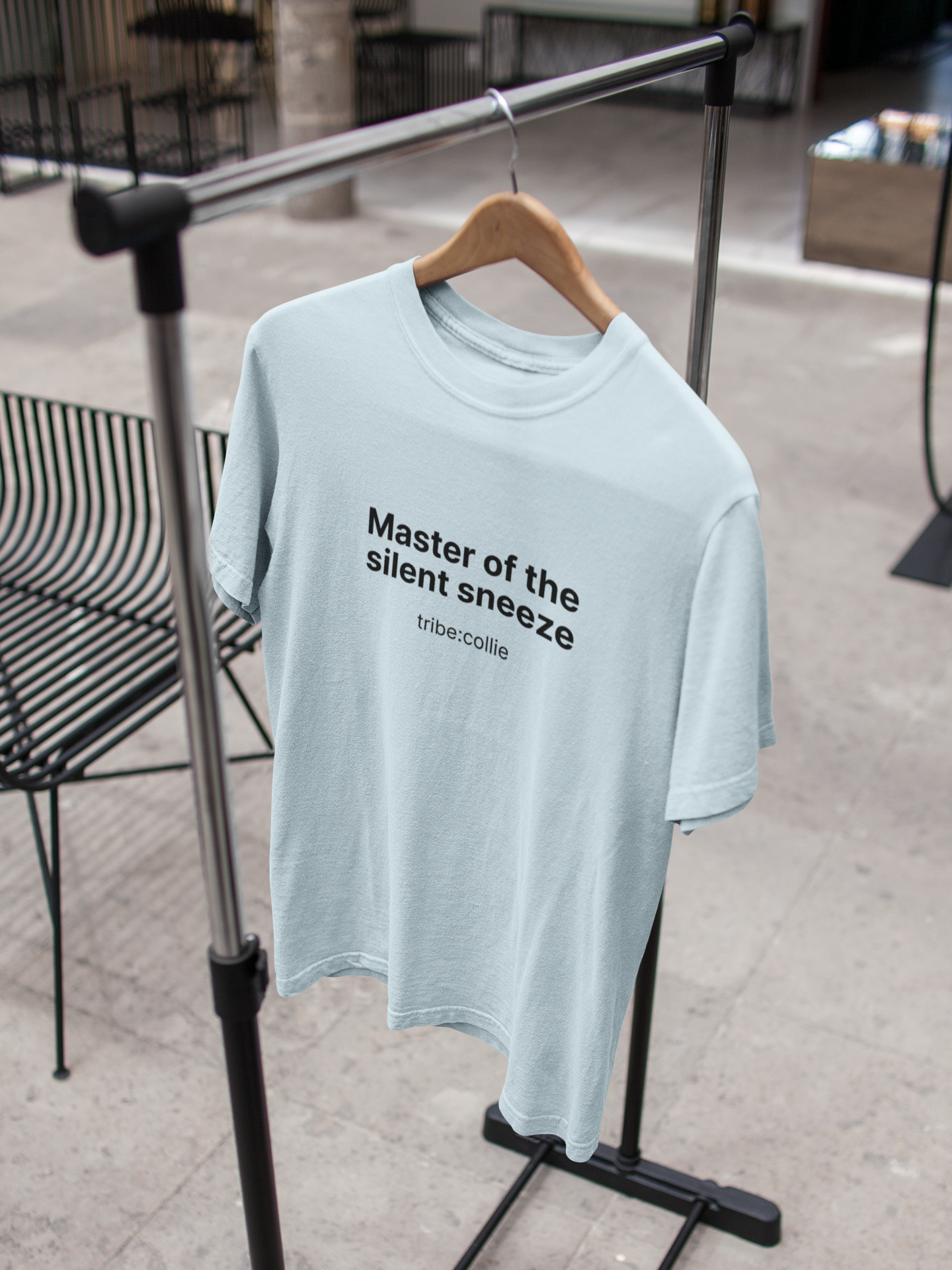 Mastering the silent sneeze T‑Shirt (Front)